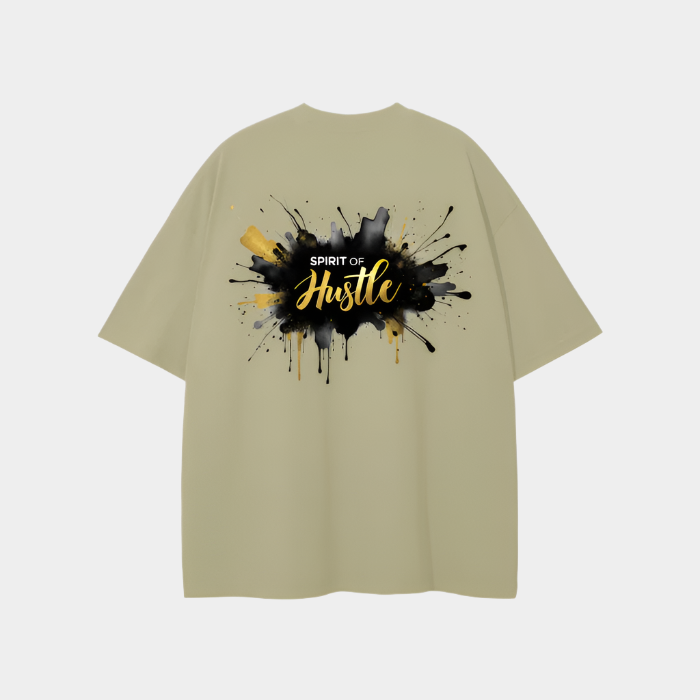 Unisex Oversized T Shirt - SPIRIT OF HUSTLE