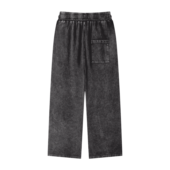 Unisex Straight Leg Denim Style Pants - SPIRIT OF HUSTLE