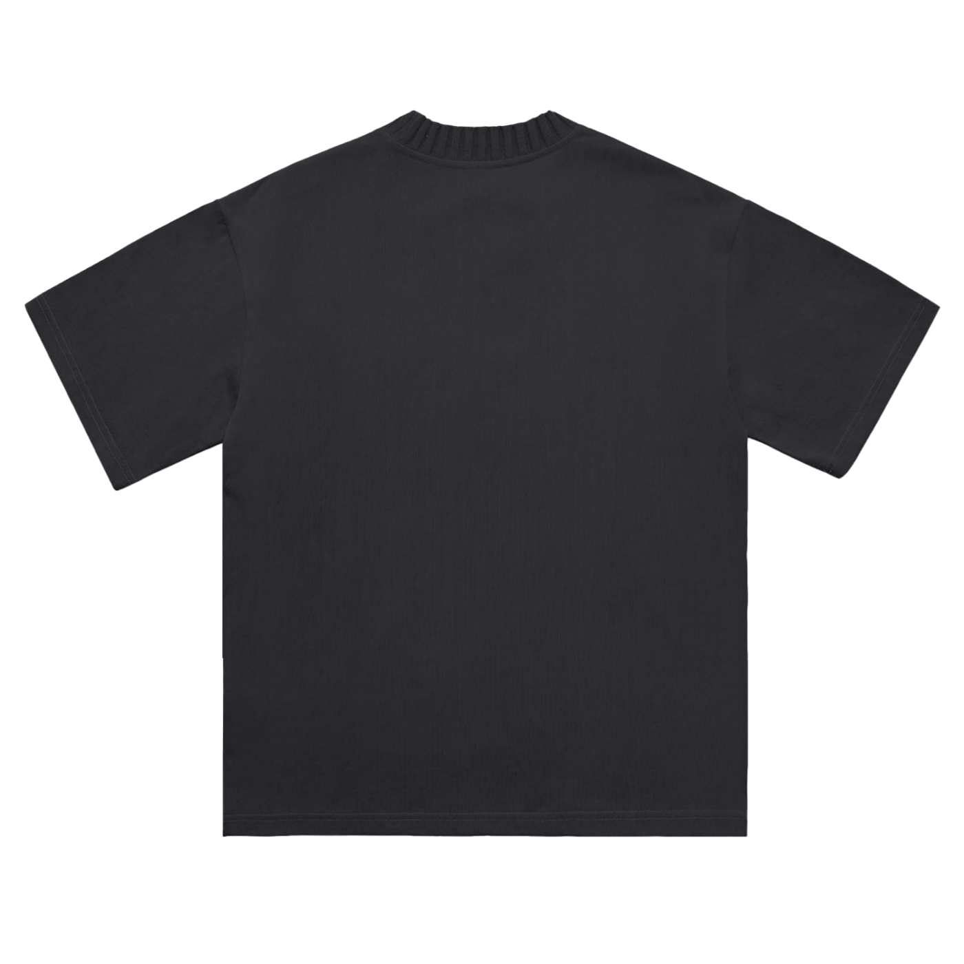 Heavyweight Knitted Round Neck T-Shirt - 305 GSM - SPIRIT OF HUSTLE