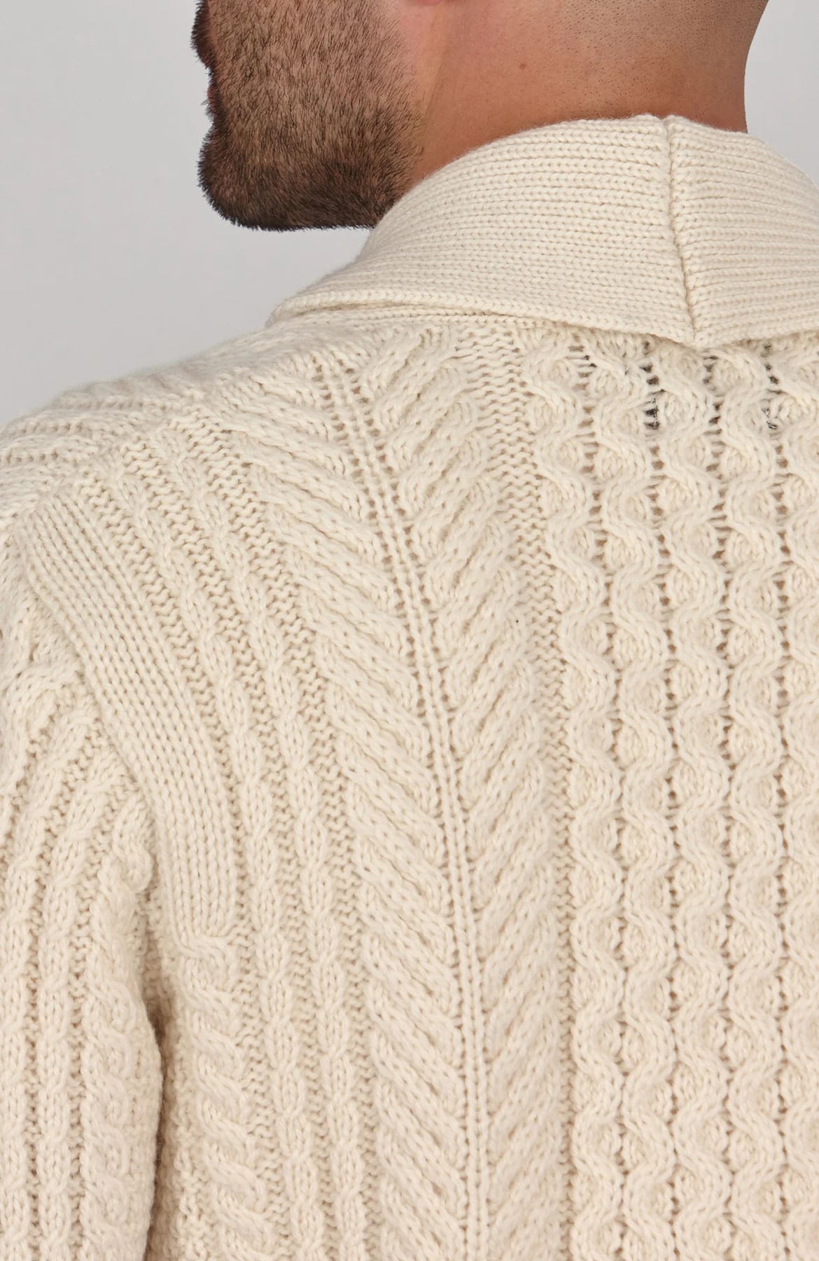 Handmade Andes Merino Wool Cardigan - SPIRIT OF HUSTLE