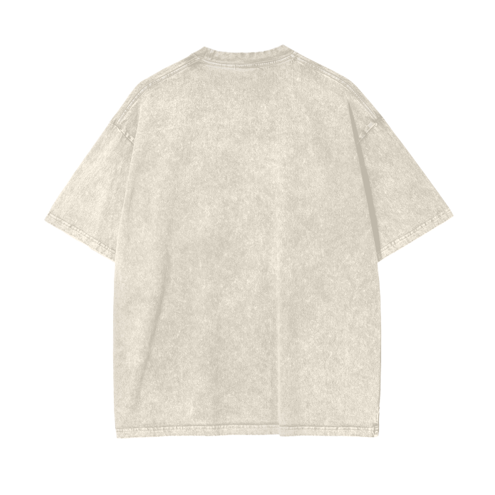 Unisex Acid Wash T-Shirt - 250 GSM Cotton - SPIRIT OF HUSTLE