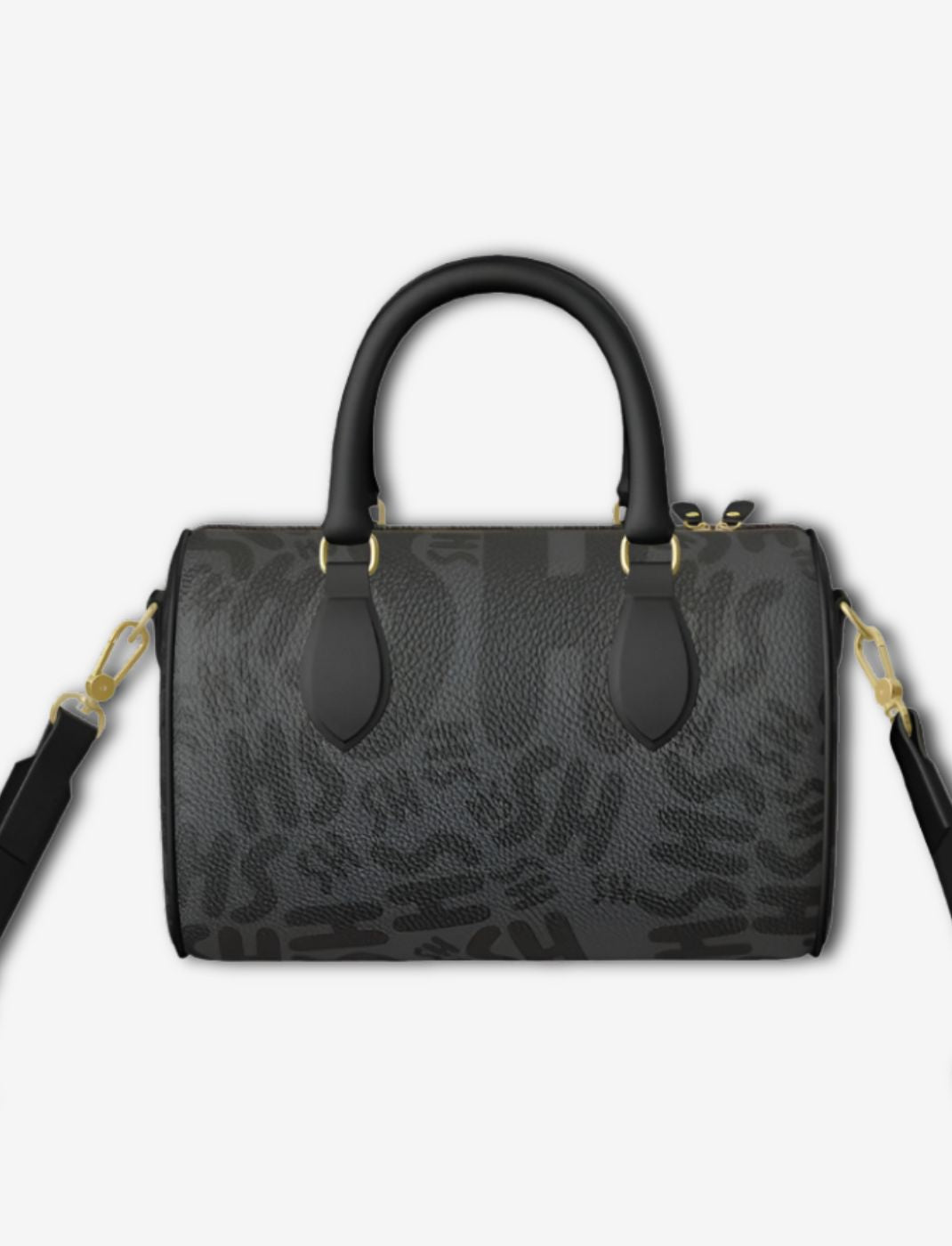 Spirit of Hustle Mini Duffle Bag - 100% Nappa Leather - SPIRIT OF HUSTLE