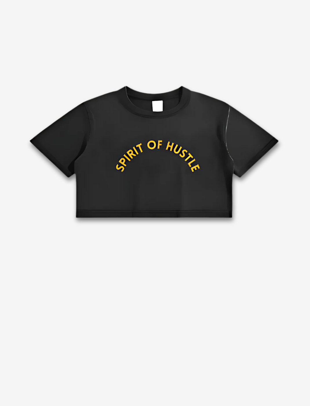 Cropped T-Shirt - SPIRIT OF HUSTLE