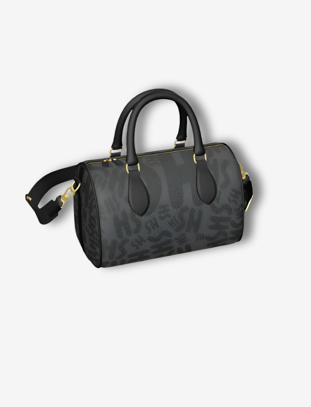 Spirit of Hustle Mini Duffle Bag - 100% Nappa Leather - SPIRIT OF HUSTLE