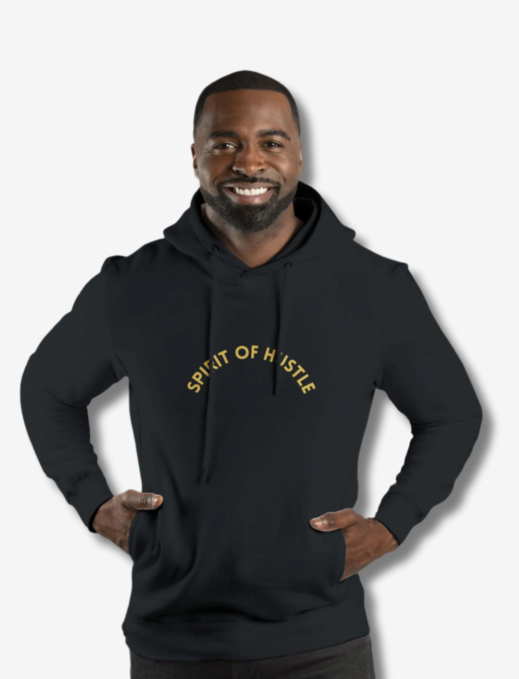 Spirit Of Hustle Essentials Knit Hoodie - SPIRIT OF HUSTLE