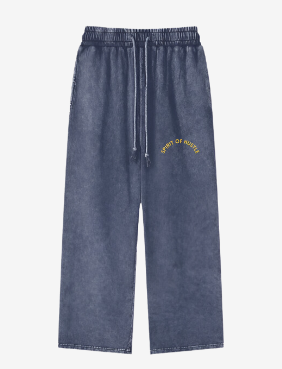 Unisex Straight Leg Denim Style Pants - SPIRIT OF HUSTLE