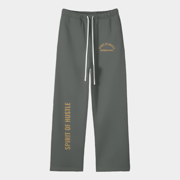 Essential Fleece Leg Pants - SPIRIT OF HUSTLE