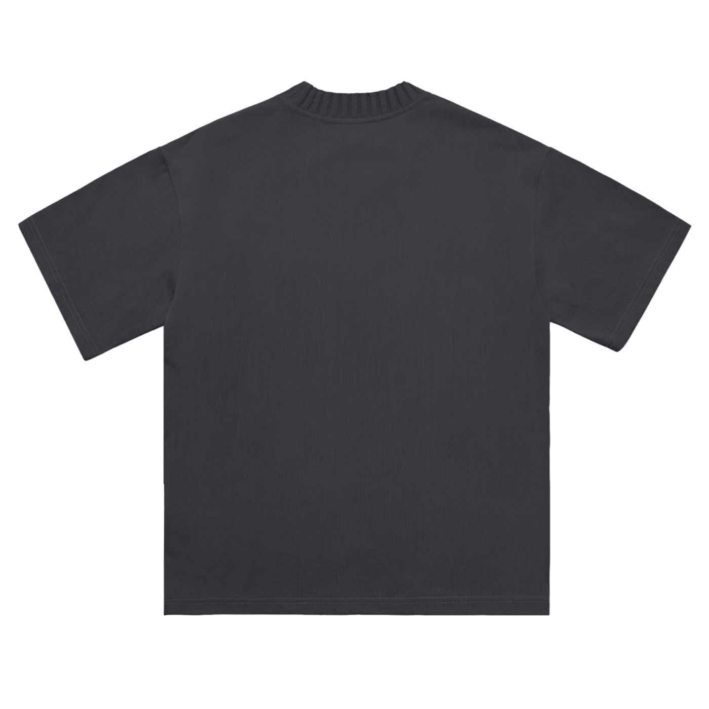 Heavyweight Knitted Round Neck T-Shirt - 305 GSM - SPIRIT OF HUSTLE
