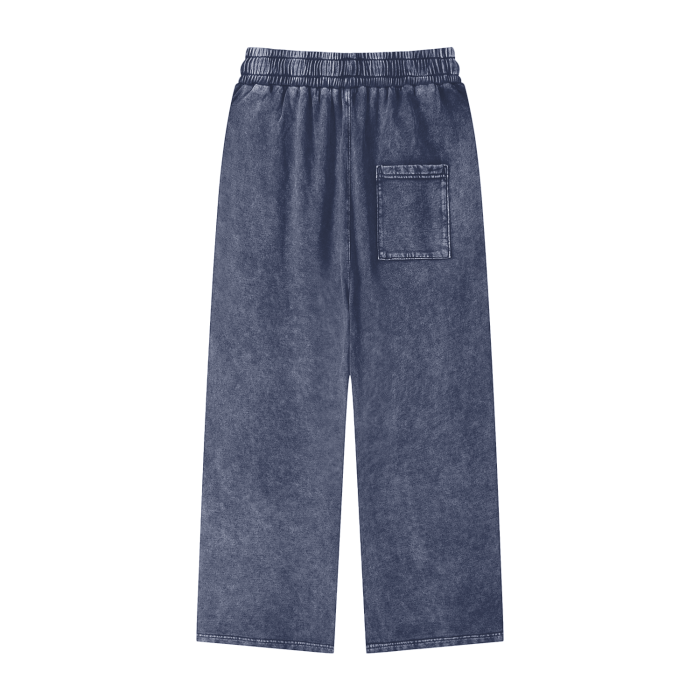 Unisex Straight Leg Denim Style Pants - SPIRIT OF HUSTLE