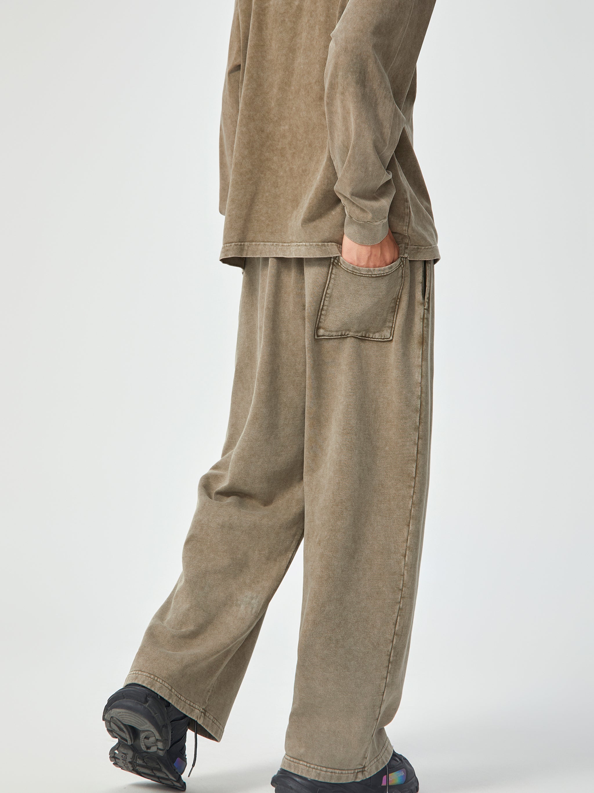 Unisex Straight Leg Denim Style Pants - SPIRIT OF HUSTLE