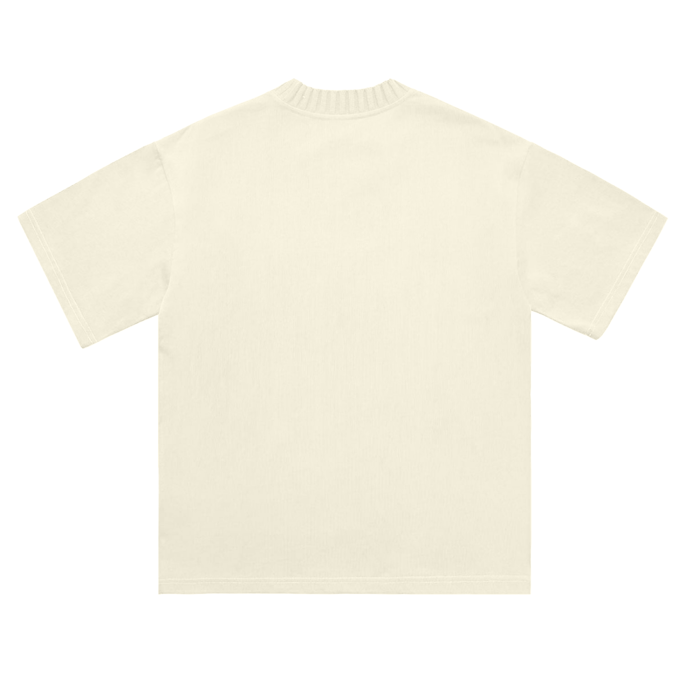 Heavyweight Knitted Round Neck T-Shirt - 305 GSM - SPIRIT OF HUSTLE