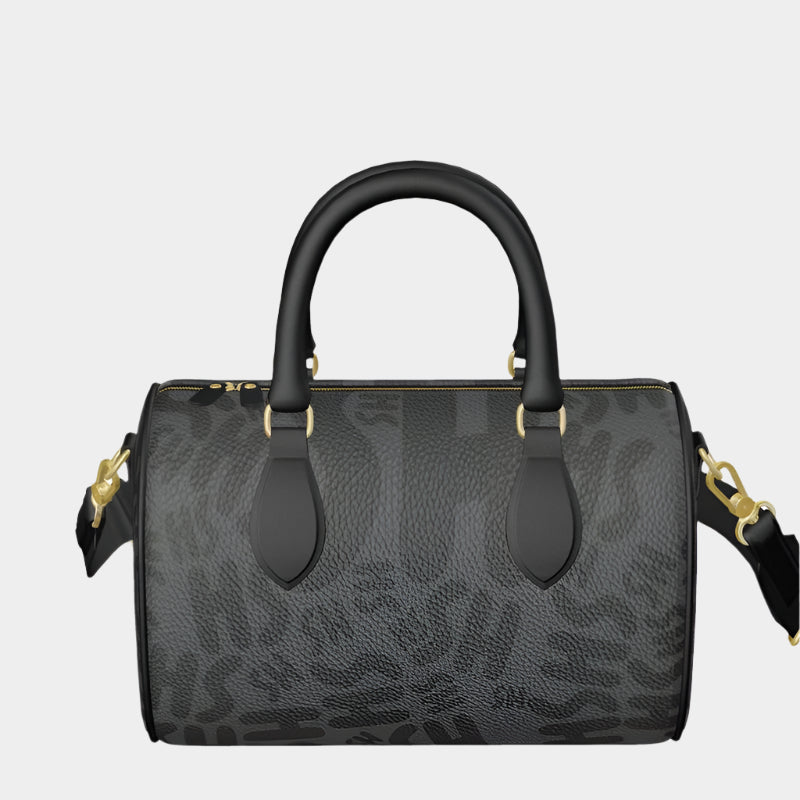 Spirit of Hustle Mini Duffle Bag - 100% Nappa Leather - SPIRIT OF HUSTLE