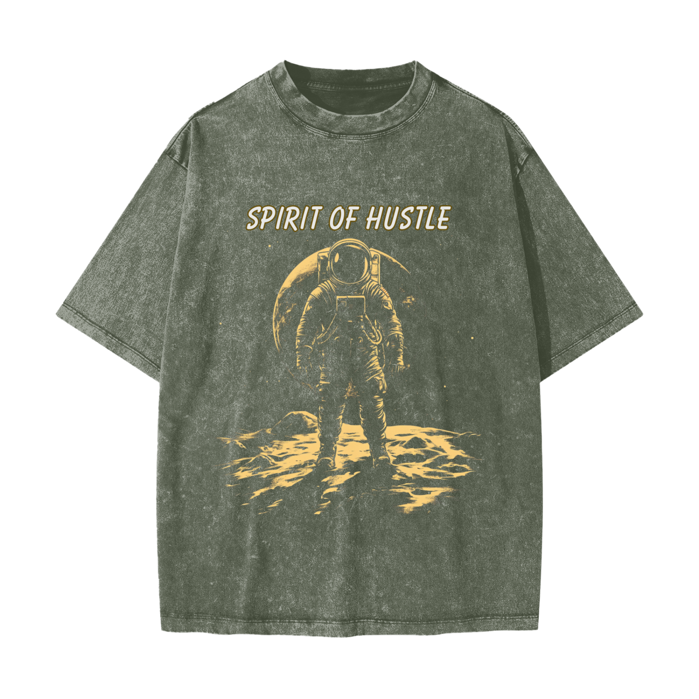American Vintage Waxed Cotton T-Shirt