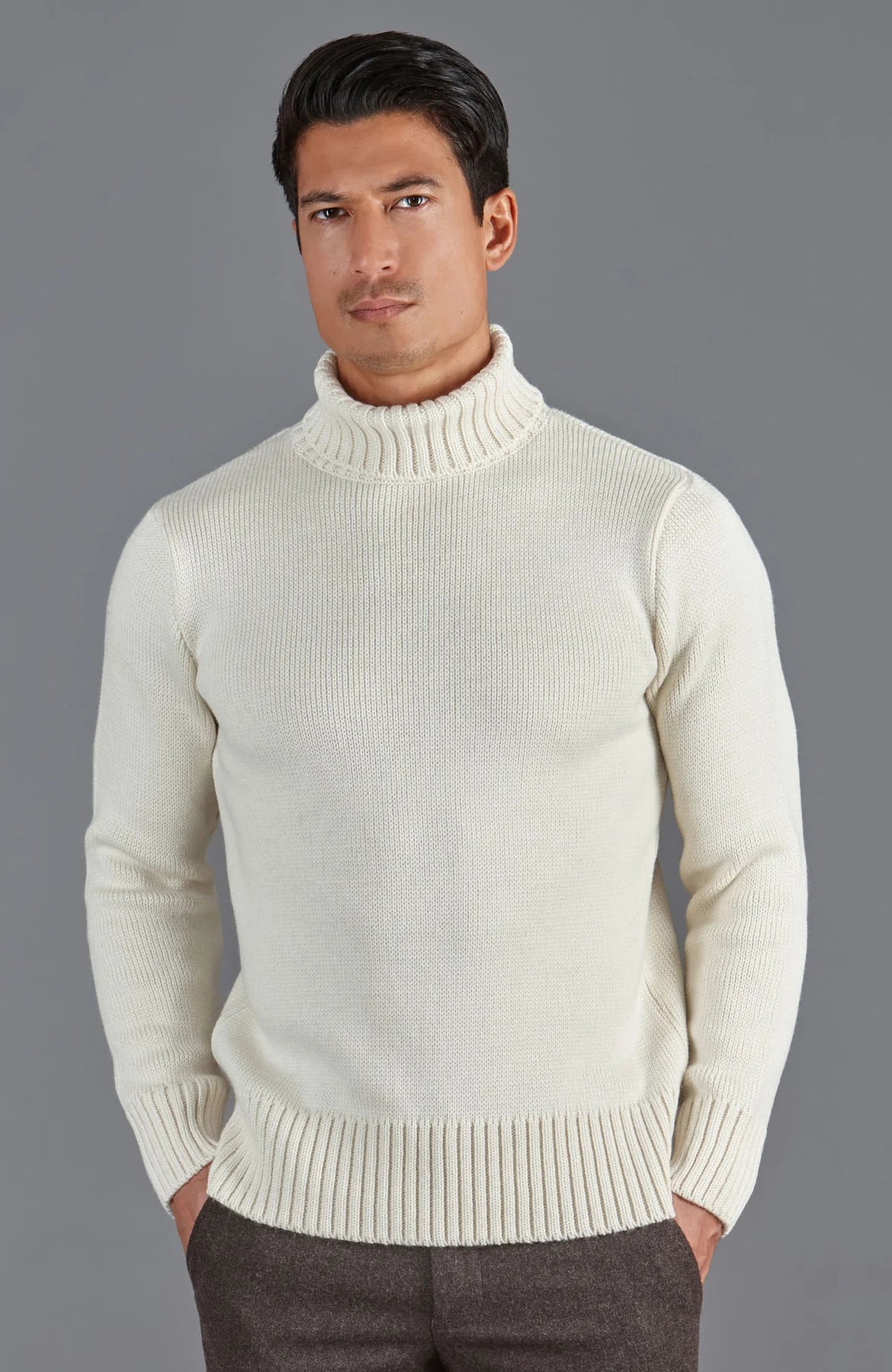 Handmade Merino Wool Sweater - Spirit of hustle
