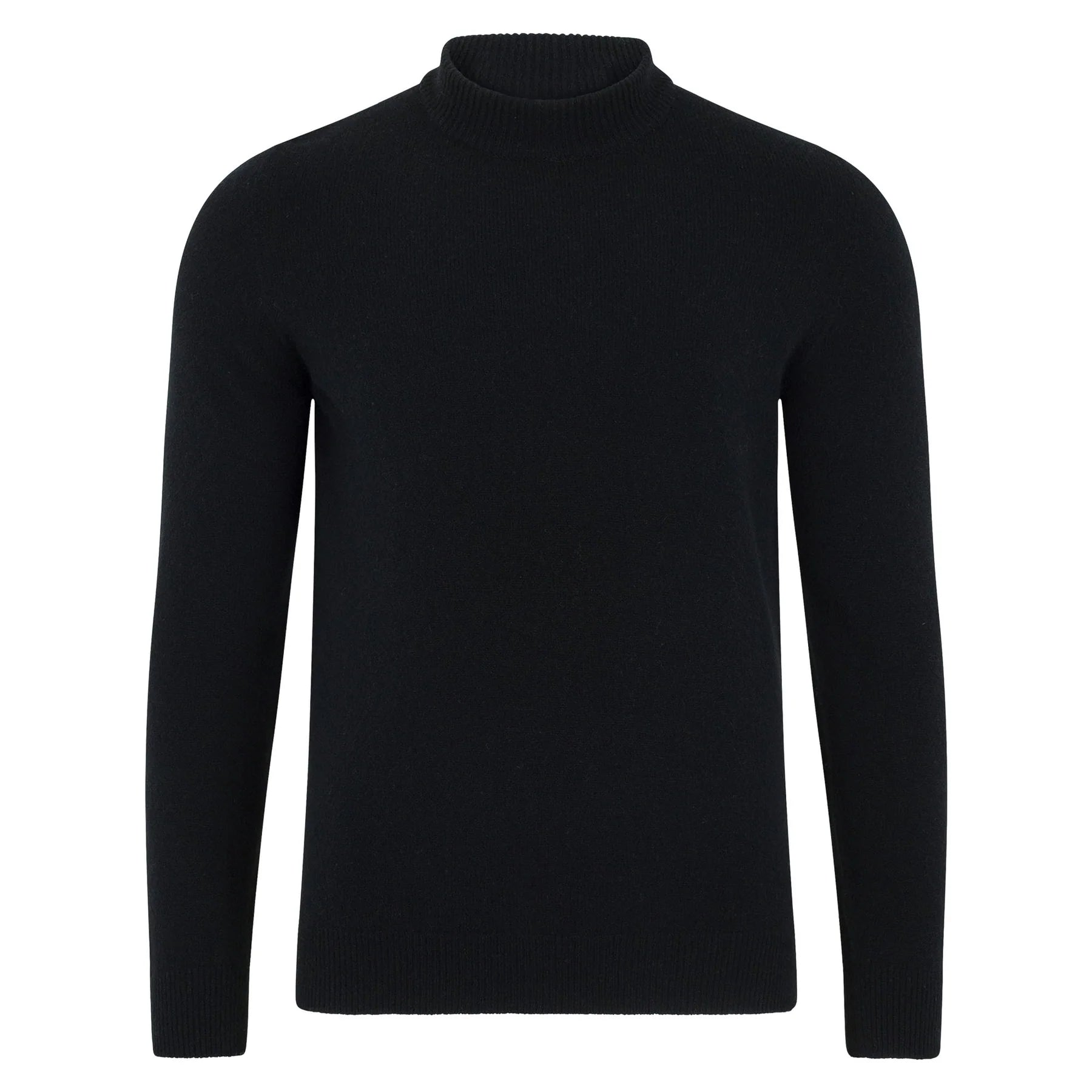 Handmade Lambswool Arden Mock Turtleneck - SPIRIT OF HUSTLE