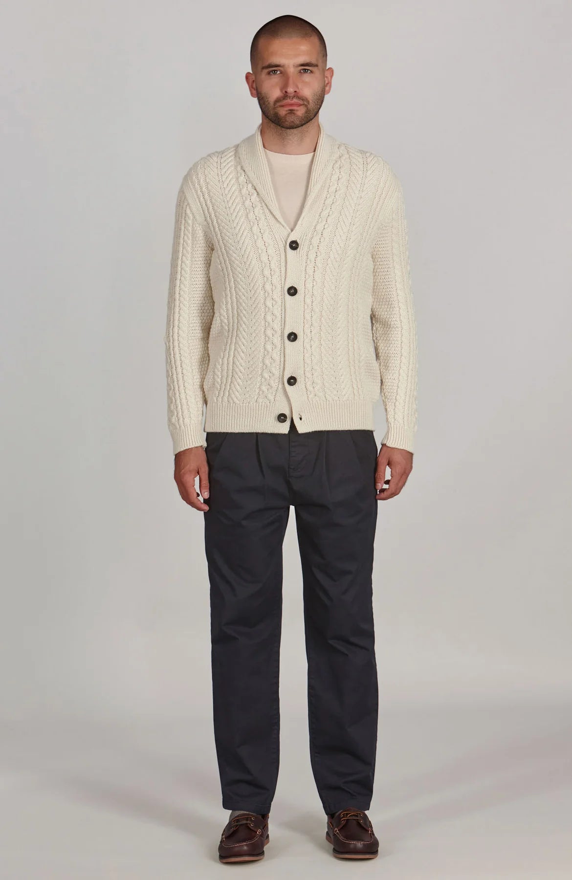 Handmade Andes Merino Wool Cardigan - Spirit of hustle