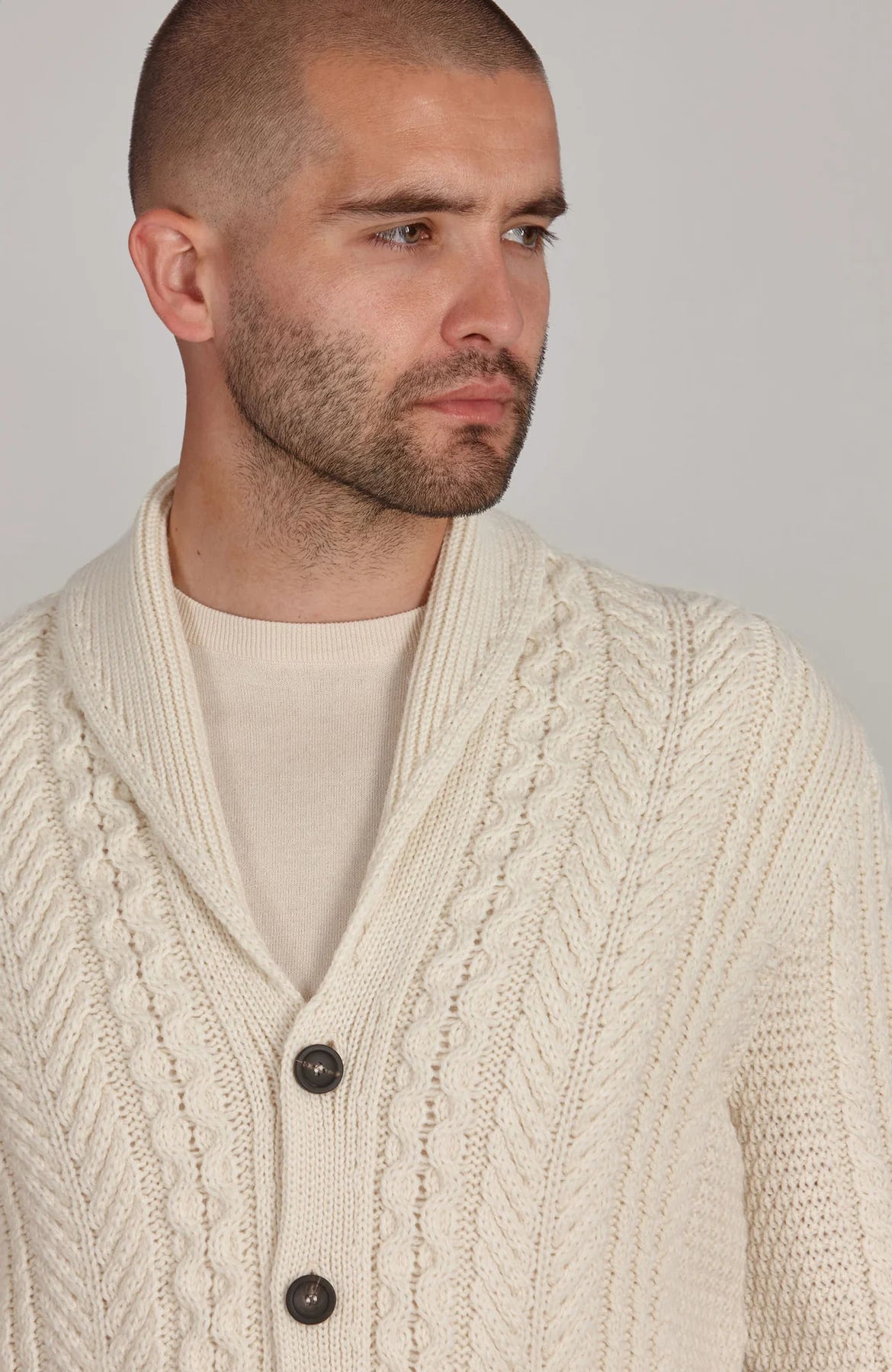 Handmade Andes Merino Wool Cardigan - SPIRIT OF HUSTLE