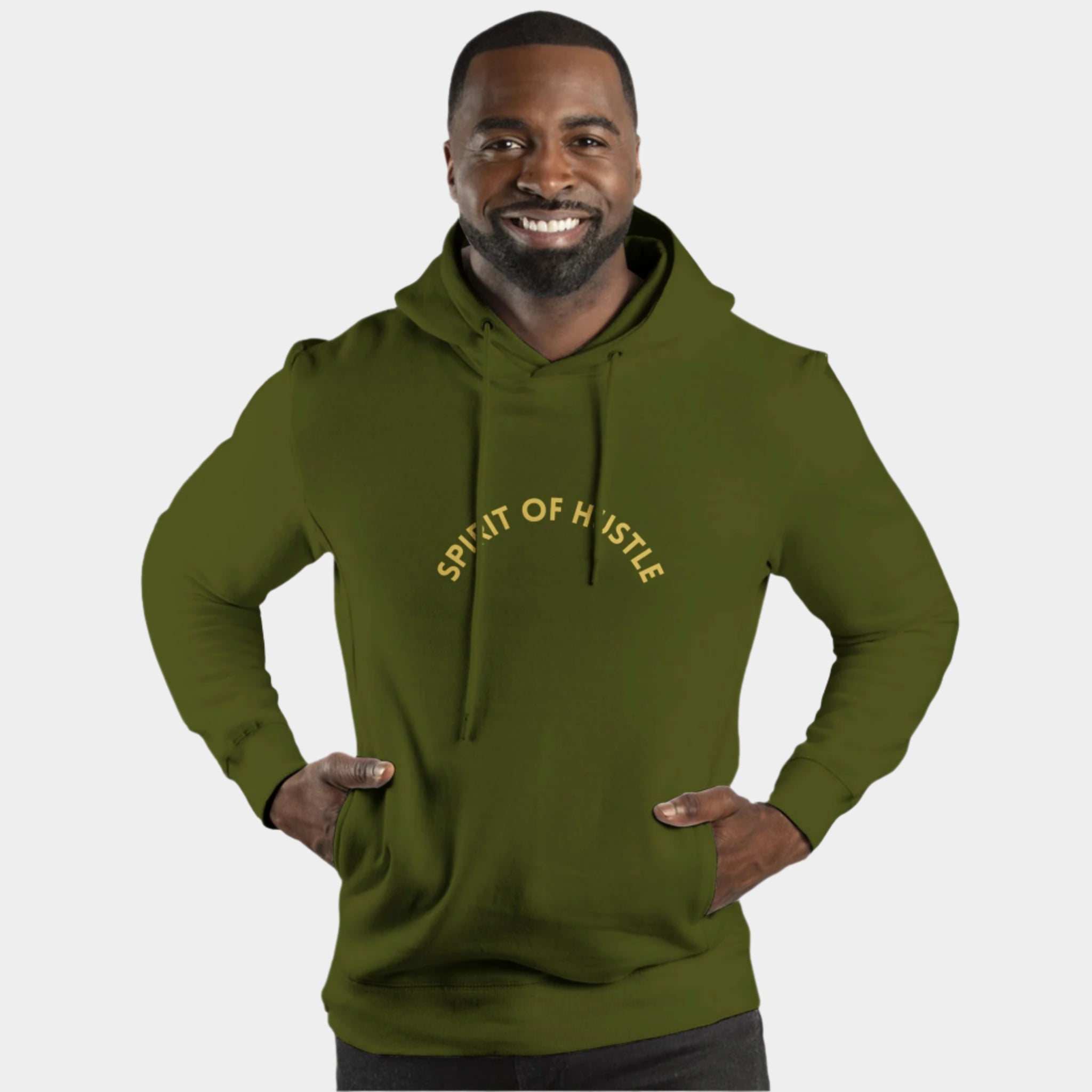 Spirit Of Hustle Essentials Knit Hoodie - SPIRIT OF HUSTLE