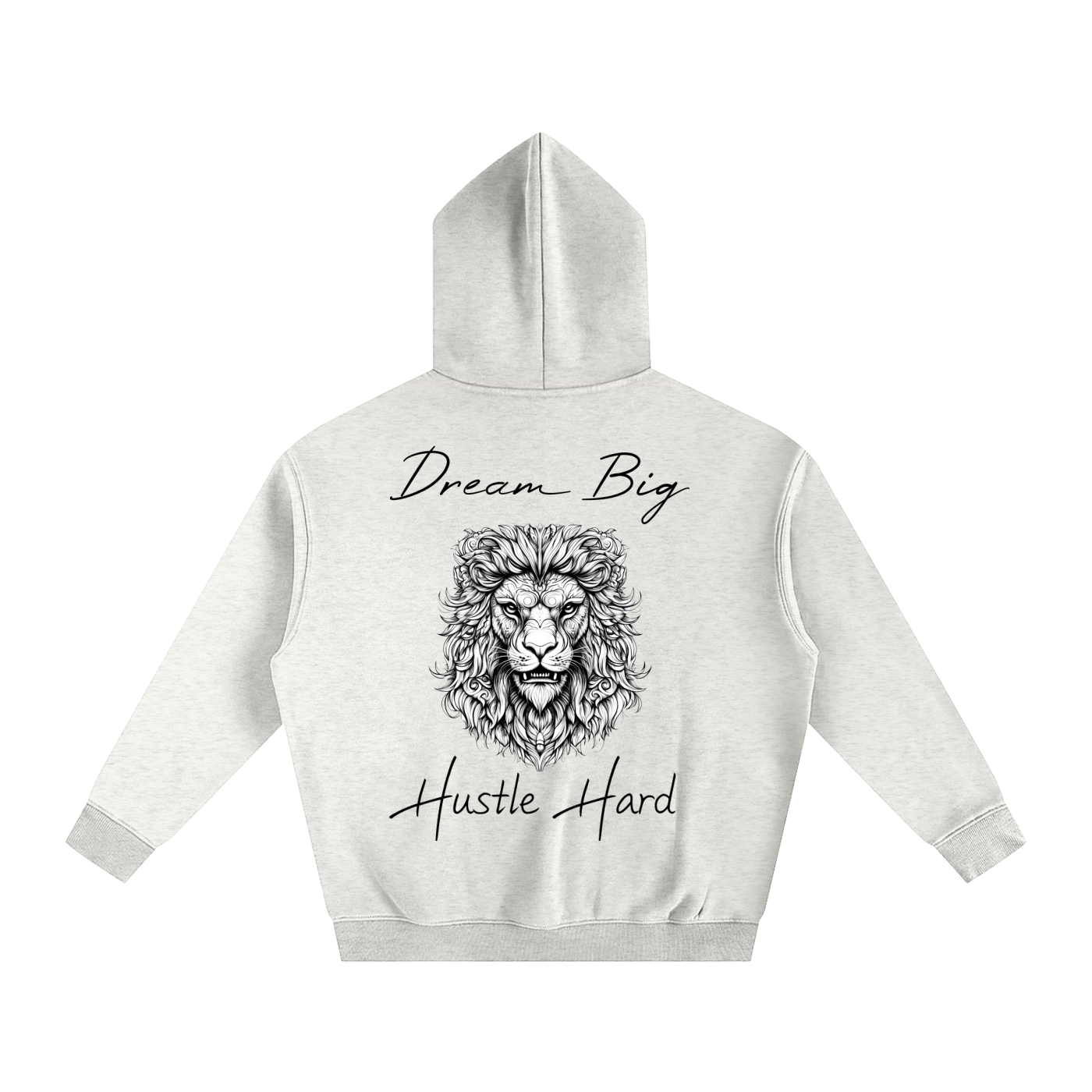 Spirit of Hustle Oversize Fleeced Hoodie