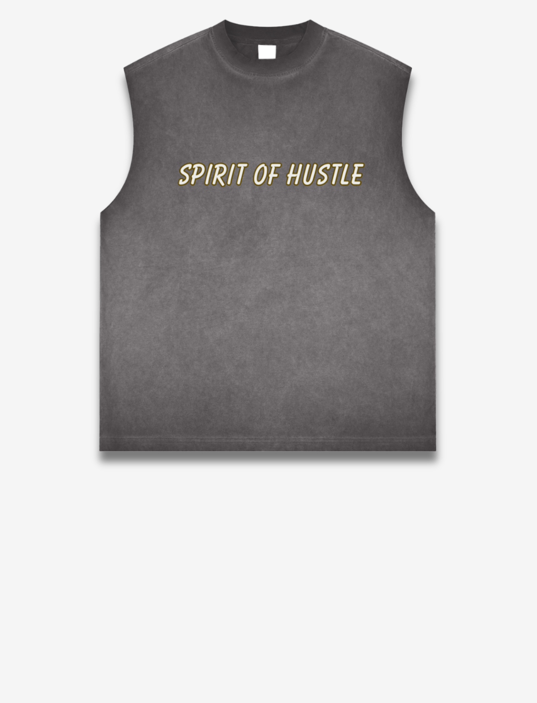 Phoenix Bird Washed Tank Top spirit of hustle