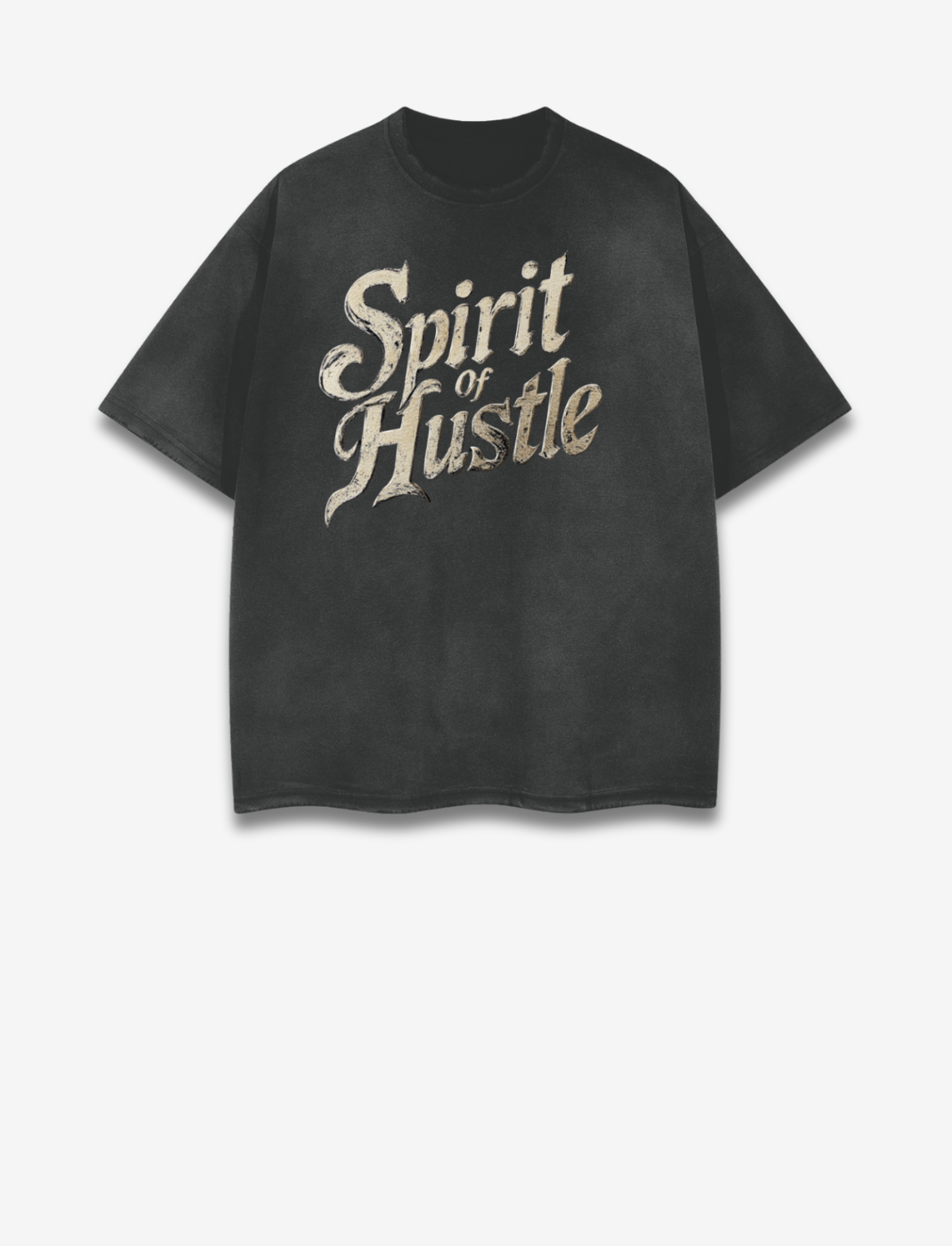 Vintage Spirit of Hustle Oil Paint Wash T-Shirt