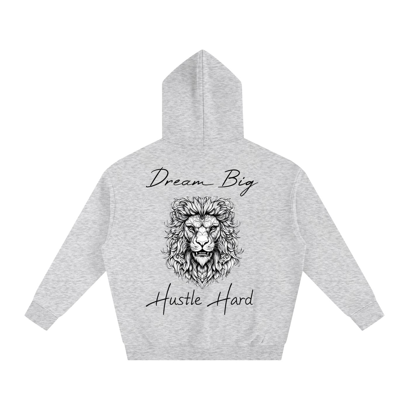 Spirit of Hustle Oversize Fleeced Hoodie